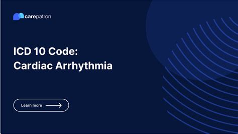 arrhythmia icd 10 code